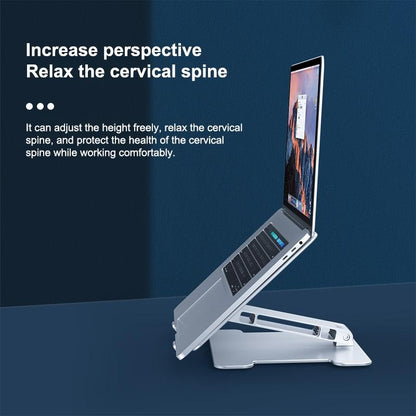 Adjustable Folding Laptop Stand - Aluminum Alloy