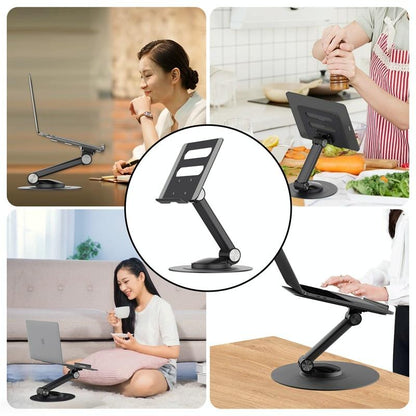 360 Degree Rotating Aluminum Laptop Stand Holder