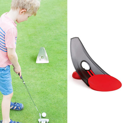 2-Pack Indoor / Outdoor Golf Putting Trainer - White