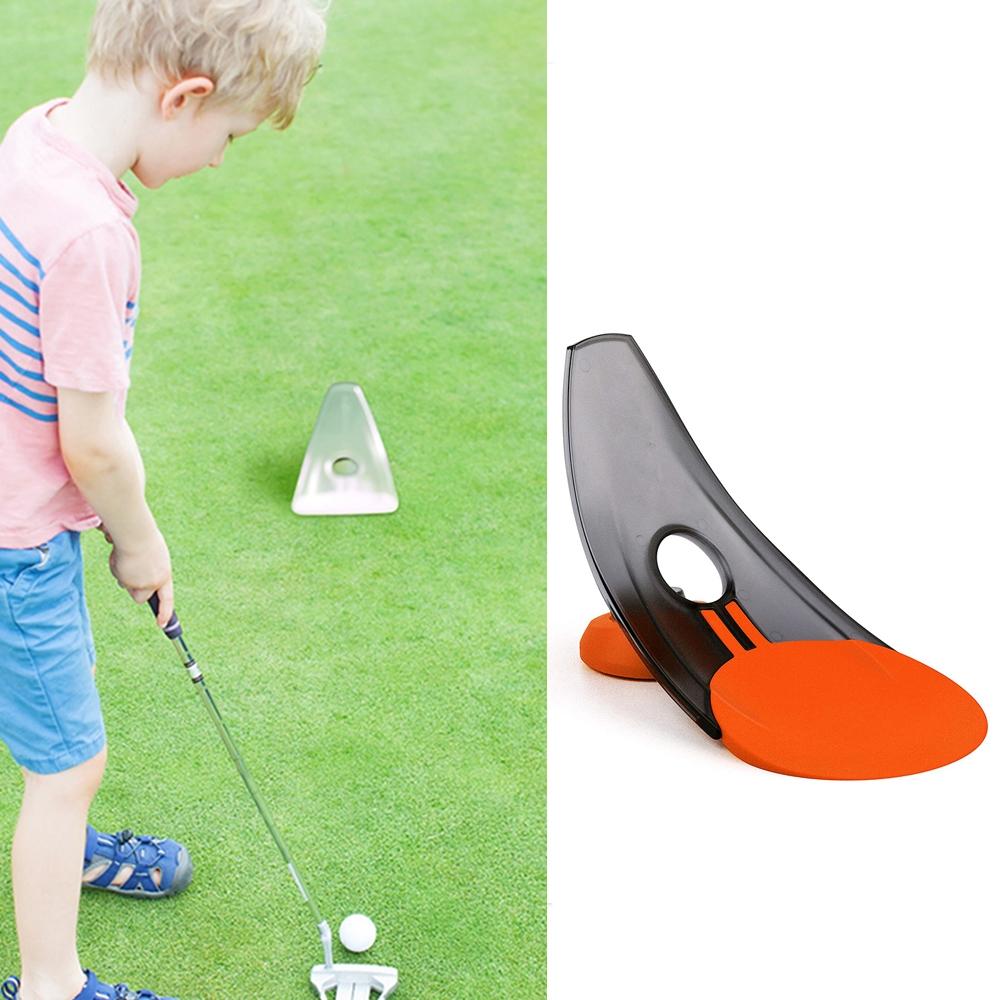 2-Pack Indoor / Outdoor Golf Putting Trainer - White