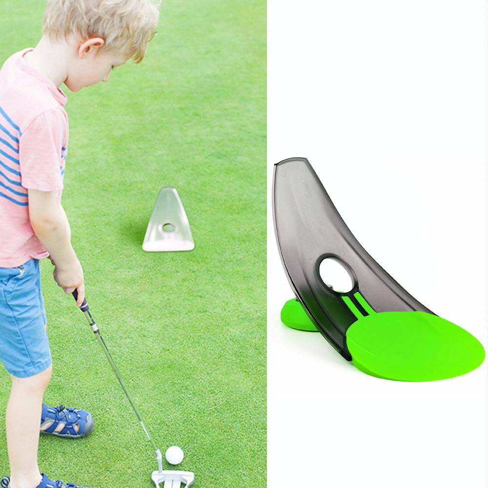 2-Pack Indoor / Outdoor Golf Putting Trainer - White