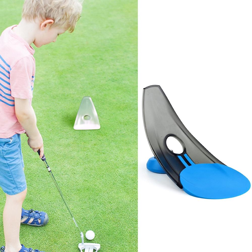 2-Pack Indoor / Outdoor Golf Putting Trainer - White