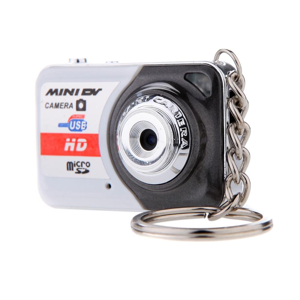 Ultra Mini Kids Camera With Key Ring - Hd Portable Tf Card Support
