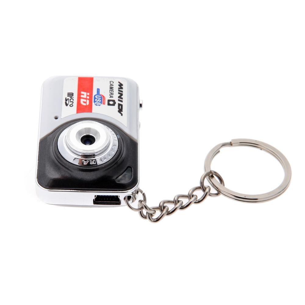 Ultra Mini Kids Camera With Key Ring - Hd Portable Tf Card Support