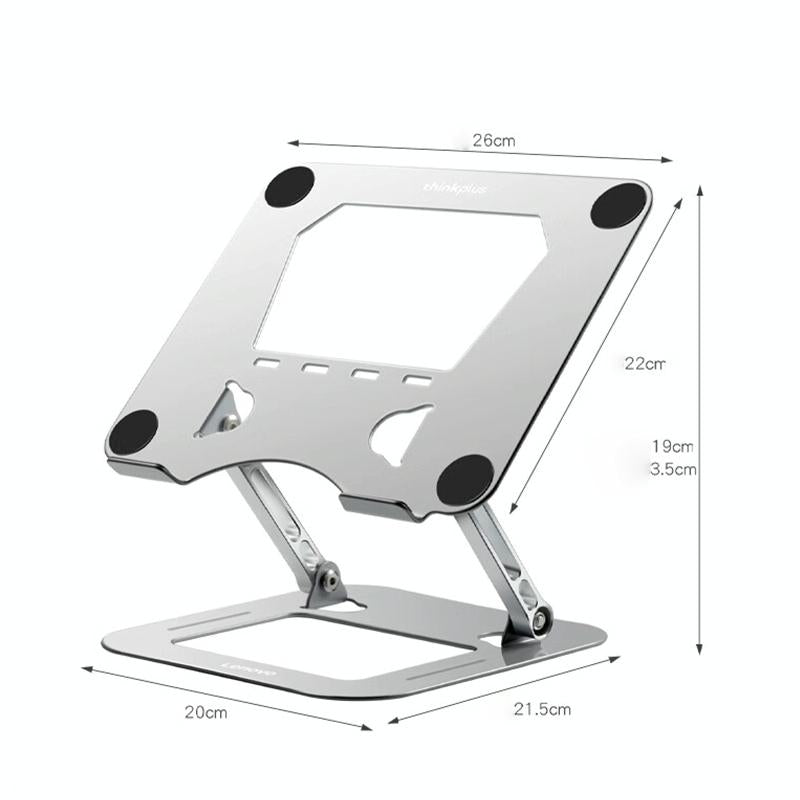 Lenovo Desktop Laptop Stand - Thinkplus Xt10 - Silver