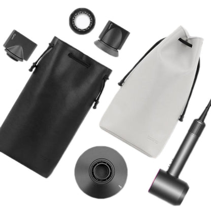 Complete Accessories Storage Bag For Dyson Hair Dryer - Black