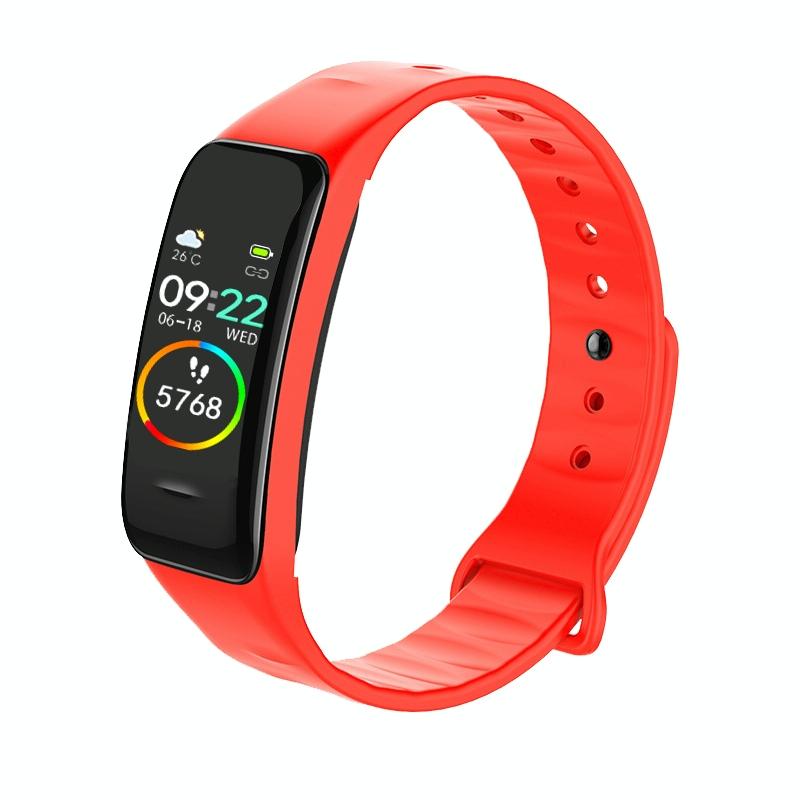 Waterproof Smart Bracelet With Colour Screen - Ip67 - Black