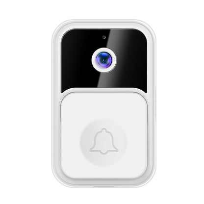 Wireless Smart Video Doorbell - 90 Degree Wide Angle - Black