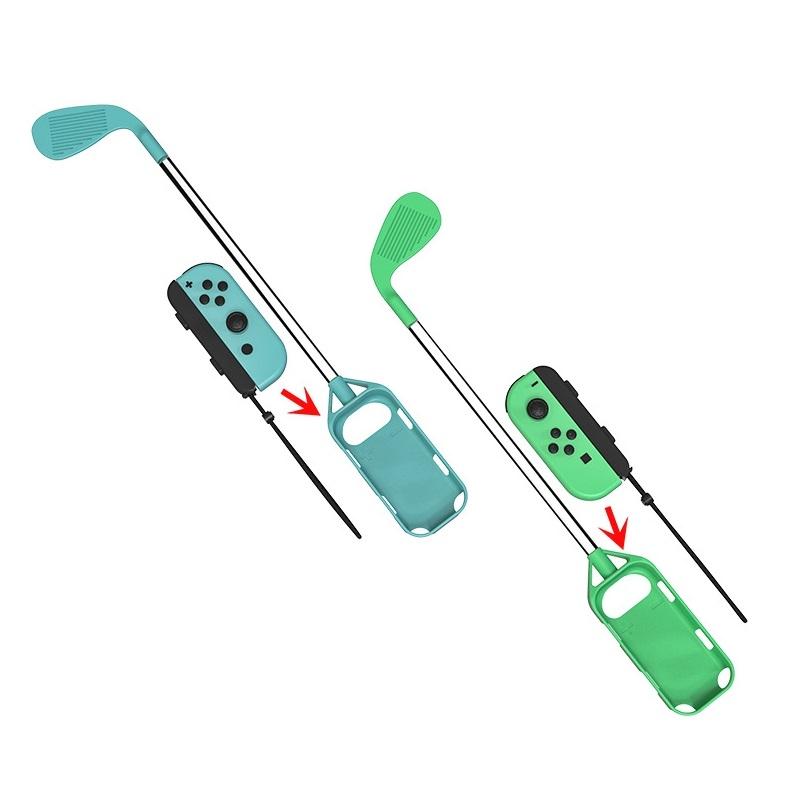 Game-Ready Golf Grips By Iplay Hbs - Switch Up Your Game - Animal Forest Blue + Animal Forest Green