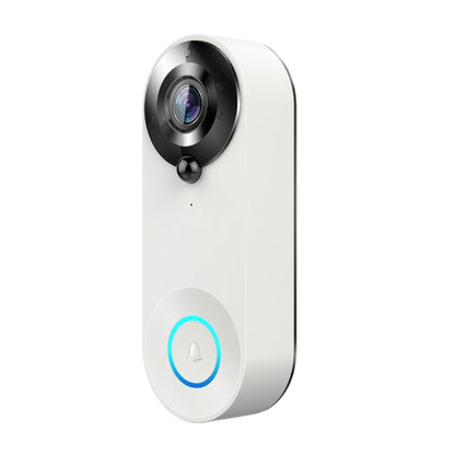 1080P Smart Doorbell With 150 Degree Wide Angle - Black