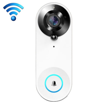 1080P Smart Doorbell With 150 Degree Wide Angle - Black