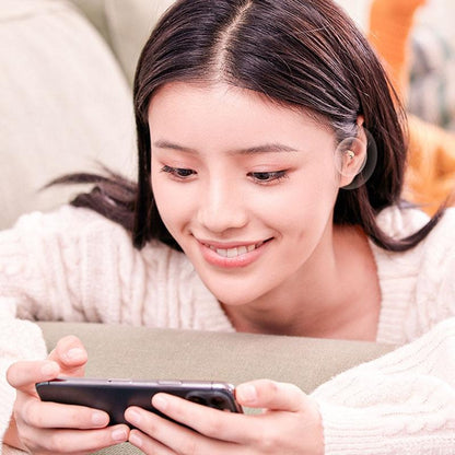 Mini Wireless Sports Earphones with Bluetooth for Sleep - S800 - Black