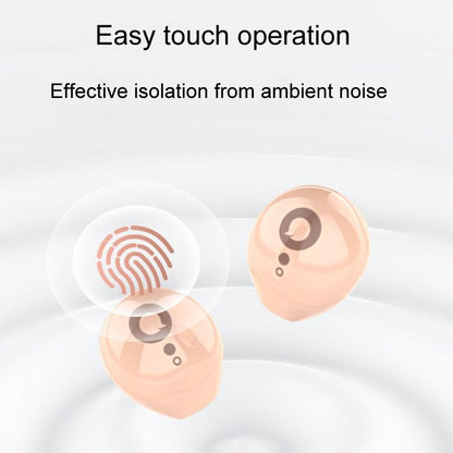 Mini Wireless Sports Earphones with Bluetooth for Sleep - S800 - Black