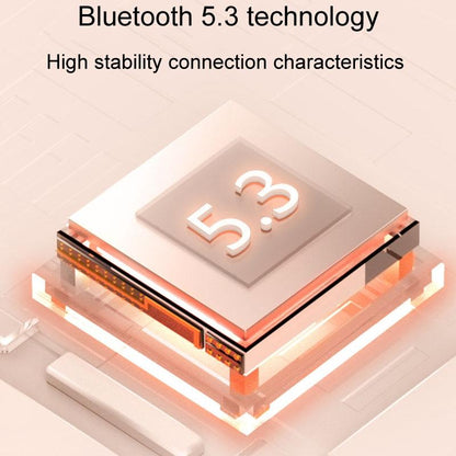 Mini Wireless Sports Earphones with Bluetooth for Sleep - S800 - Black