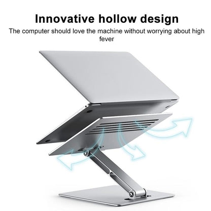 Lenovo Thinkplus Laptop Stand - Silver Desktop Compatible