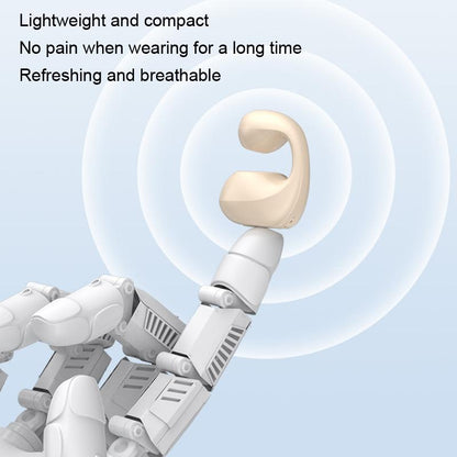 Wireless Dual Ear Bone Conduction Bluetooth Earphones - Mini Sport Clip - Black