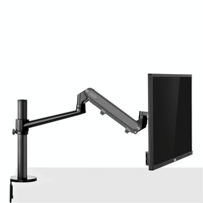 Adjustable Laptop Monitor Stand Mount - Aluminum Alloy - Black