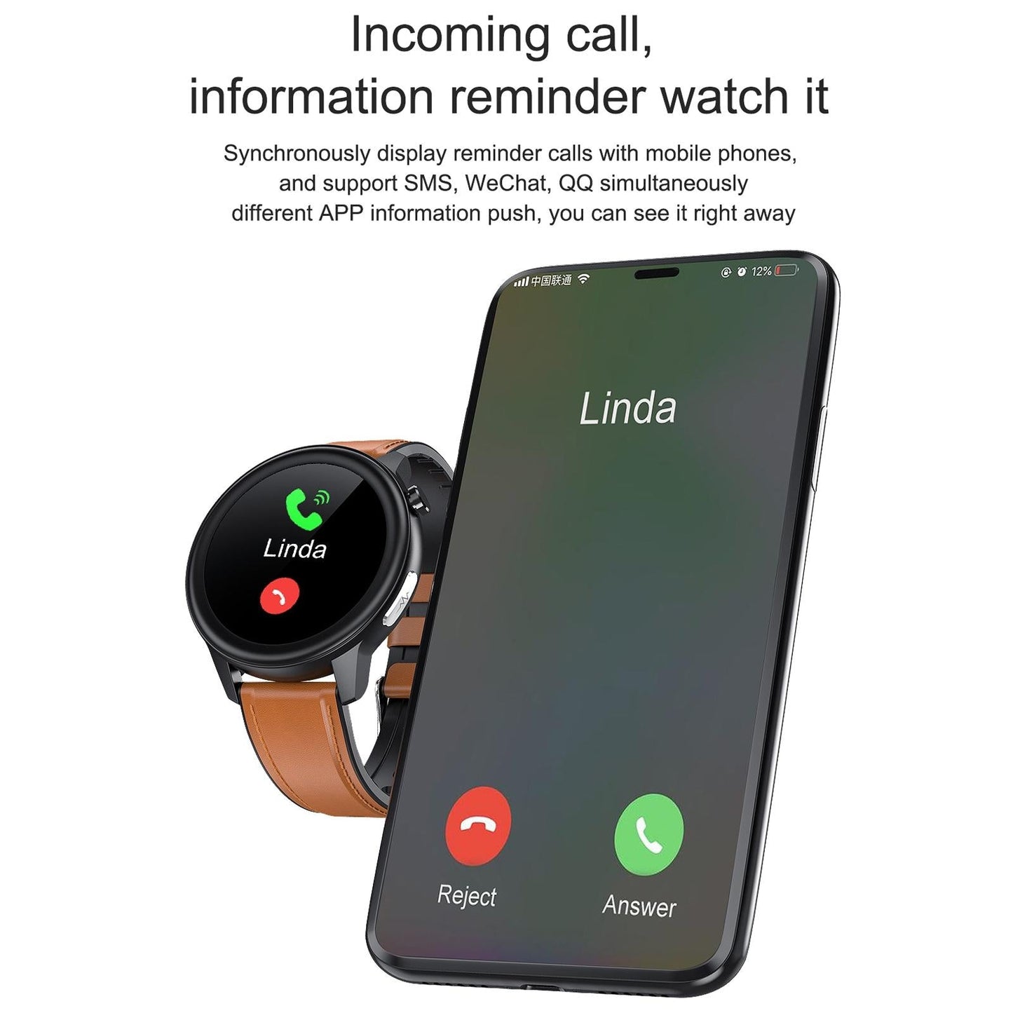 Waterproof Smart Bracelet With Health Monitoring And Metal Strap - Tft Screen