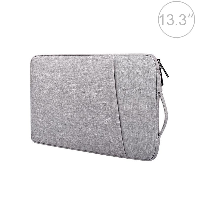 13.3 Inch Laptop Felt Sleeve Protective Case Carrying Bag - Grey