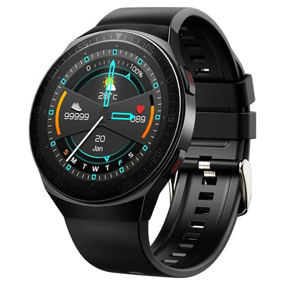1.28 Inch Ip67 Waterproof Smart Watch With Bluetooth Call Sleep & Heart Rate Monitoring - Black