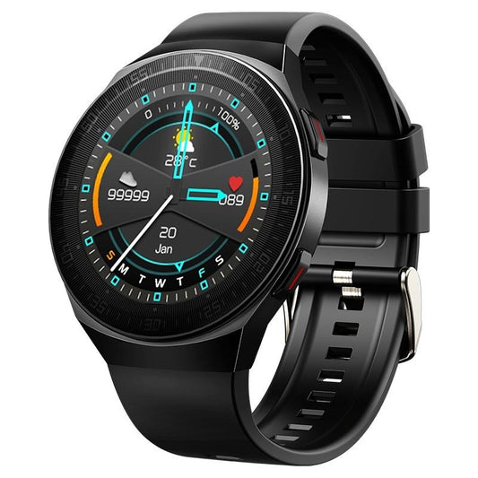 1.28 Inch Ip67 Waterproof Smart Watch With Bluetooth Call Sleep & Heart Rate Monitoring - Black