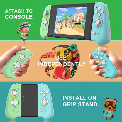 Vibrant Joycon Set with Colourful Light Switch