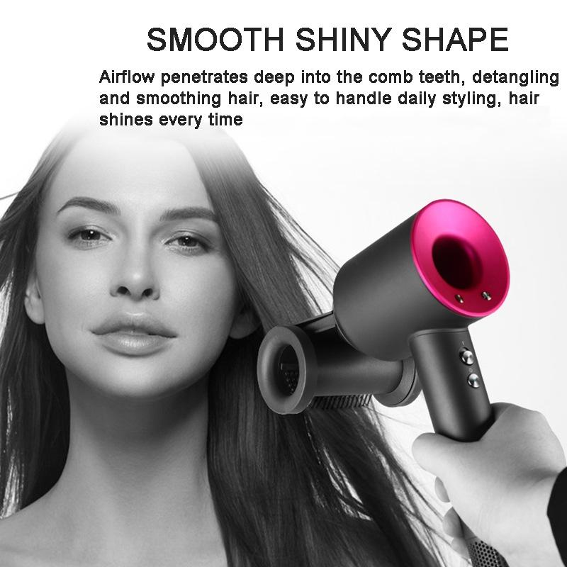Smooth Flyaway Nozzle for Dyson Hair Dryer - Copper Nickel - Gray