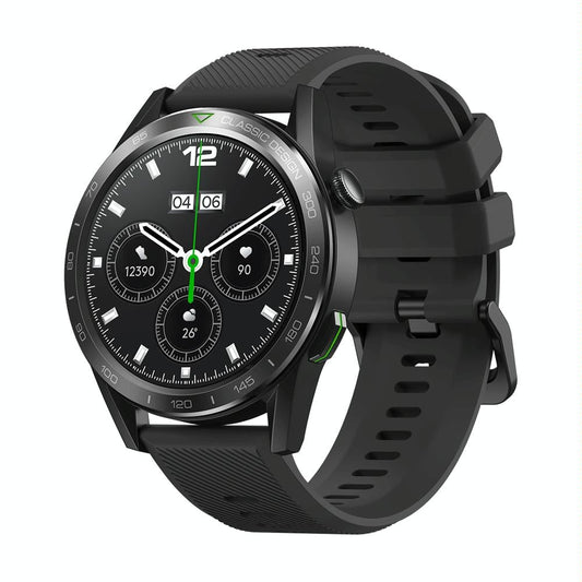 1.39 Inch Screen Voice Calling Smart Watch Support Heart Rate / Blood Pressure / Blood Oxygen - Midnight Black