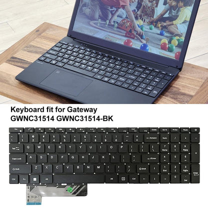 Us Version Laptop Keyboard For Gateway N15Cs9 / X317H - Dark Grey