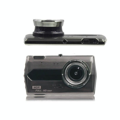 1080p Dual-lens Night Vision Driving Recorder with 4 Metal Shell