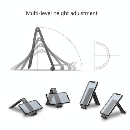 Foldable Metal Laptop Stand For Cooling And Ergonomic Use - Gray