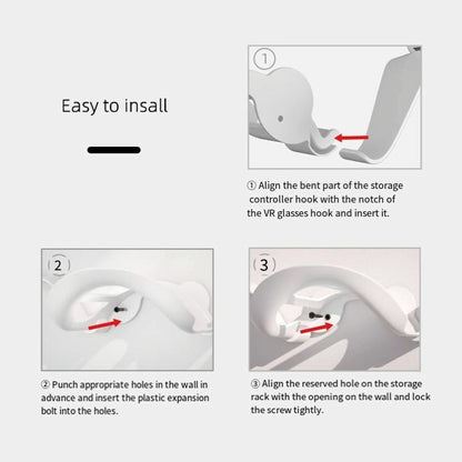 Vr Storage Bracket For Wall Mounting - Oculus Quest Pico Ps5