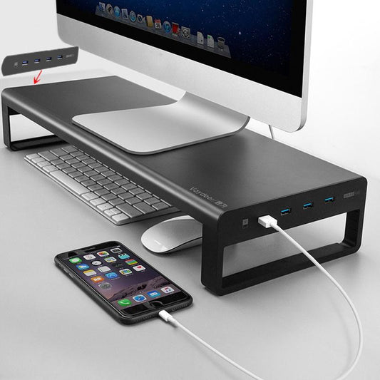 Vaydeer Laptop Screen Stand - Multifunctional Usb Wireless Display Rack