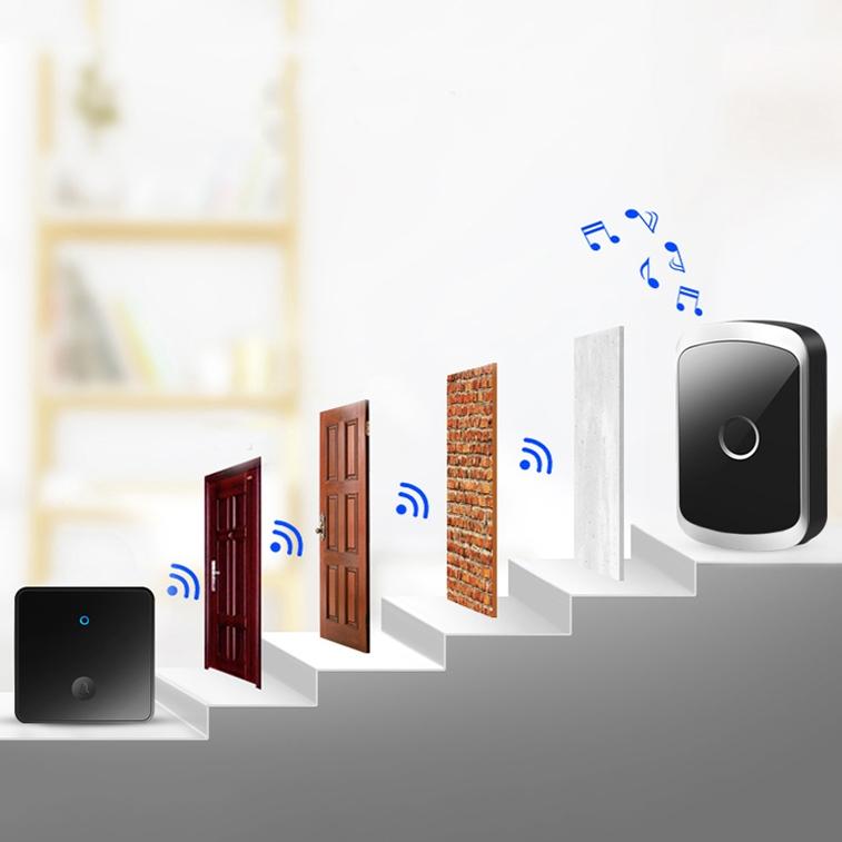 Wireless Self-Generating Doorbell - 1 For 1 Offer - Gold