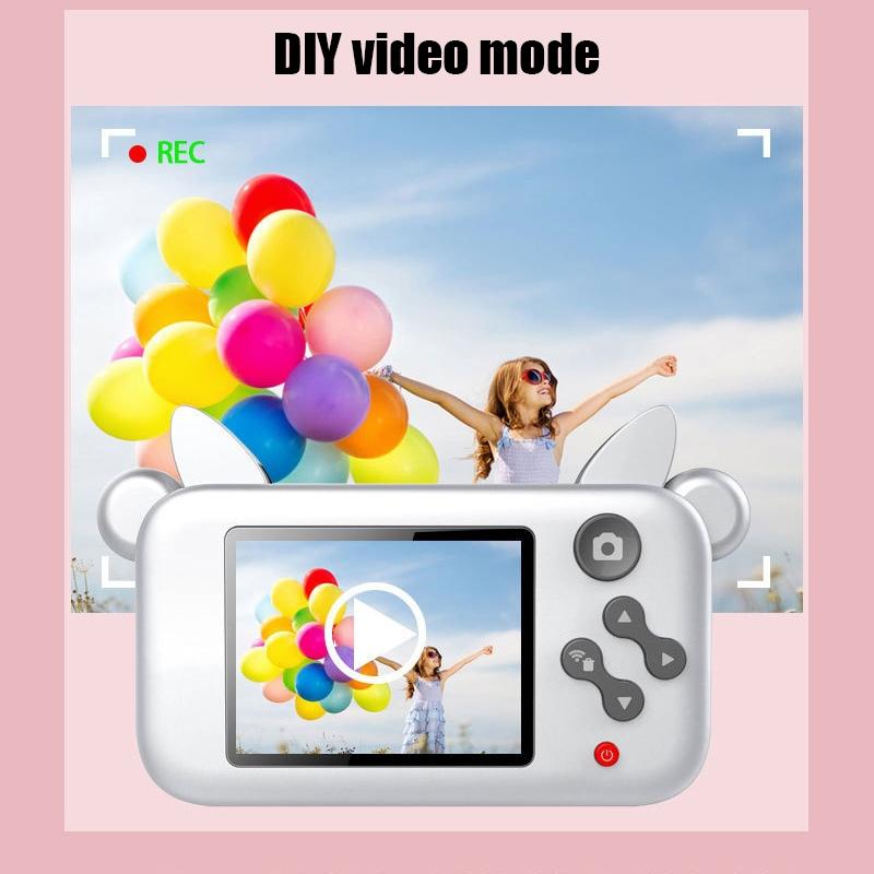 Mini Cartoon Digital Camera For Kids With Wifi