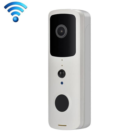 Smart Wifi Video Doorbell With Two-Way Intercom & Night Vision - White