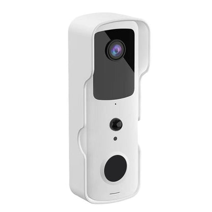 Smart Wifi Video Doorbell With Two-Way Intercom & Night Vision - White