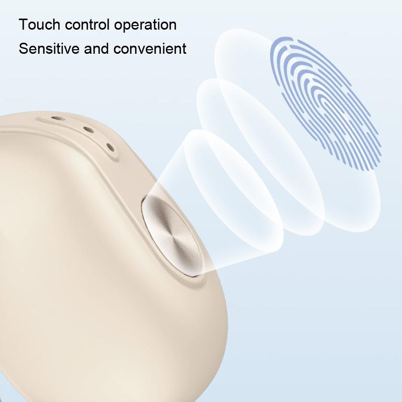 Wireless Dual Ear Bone Conduction Bluetooth Earphones - Mini Sport Clip - Skin Colour