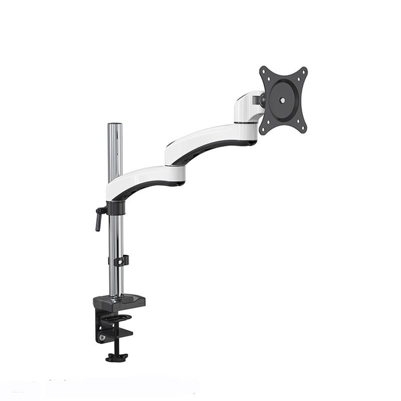 Rotating Aluminum Monitor Bracket For Lifting Lcd - Perforation