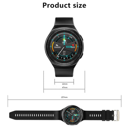 1.28 Inch Ip67 Waterproof Smart Watch With Bluetooth Call Sleep & Heart Rate Monitoring - Red
