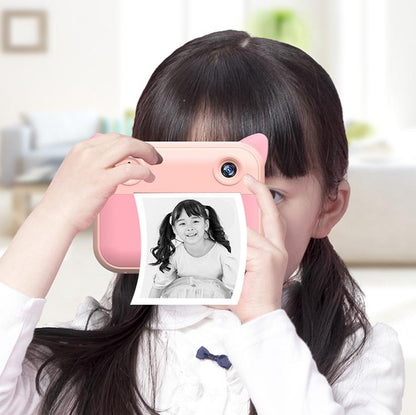 2.4 Hd Screen Kids Thermal Printing Camera - No Memory Card