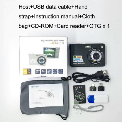 Compact Digital Camera For Daily Photos And Videos - Ideal For Students