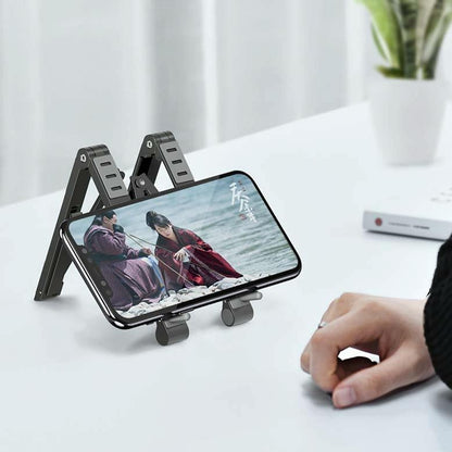 Foldable Metal Laptop Stand For Cooling And Ergonomic Use - Silver