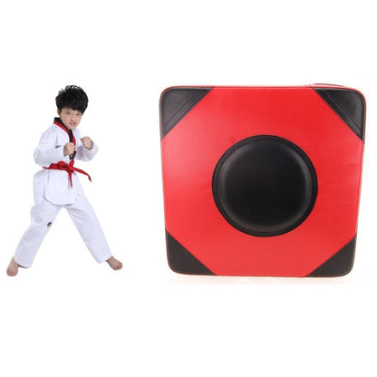 Thickened Square Boxing Wall Target - Magic Stickers - 40X40X10 - Red Black