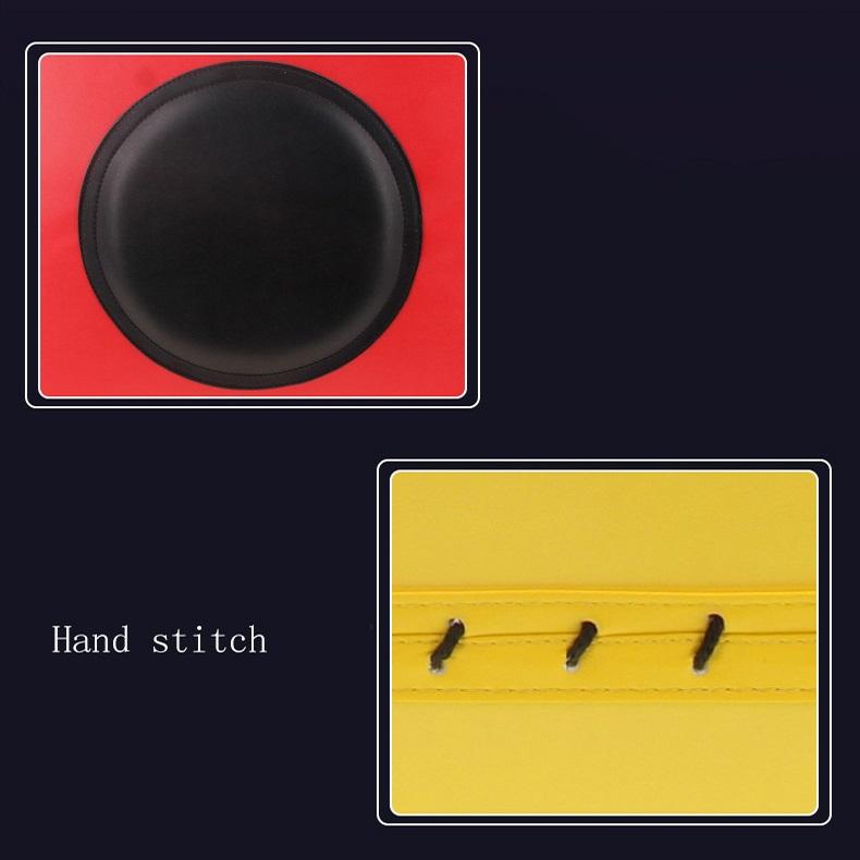 Thickened Square Boxing Wall Target - Magic Stickers - 40X40X10 - Red Black