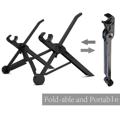 Adjustable Foldable Laptop Stand - Portable Desk Holder