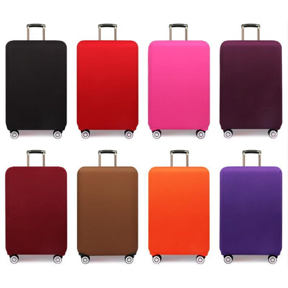 Stretch Luggage Protective Cover - Durable & Dust-Proof - Size L - Black