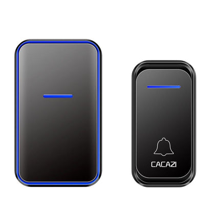 Wireless Digital Doorbell For Elderly - Home Smart - Black