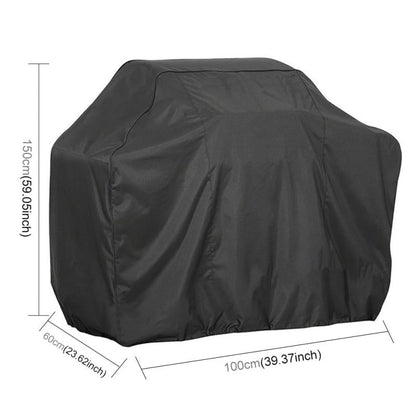 Waterproof Bbq Grill Cover - 210d Oxford Cloth - Dust-proof - Anti-uv - 100x60x150cm - Outdoor