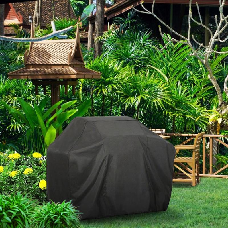 Waterproof Bbq Grill Cover - 210d Oxford Cloth - Dust-proof - Anti-uv - 100x60x150cm - Outdoor